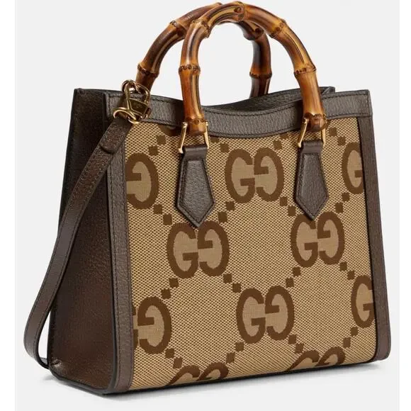 Gucci - Diana Small Jumbo GG canvas tote bag NWT - Picture 3 of 7